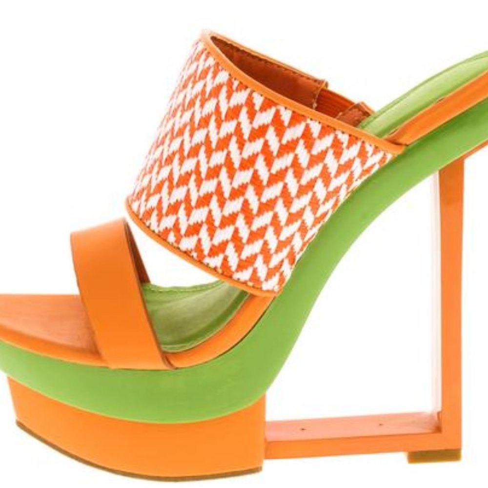 Orange Sandals